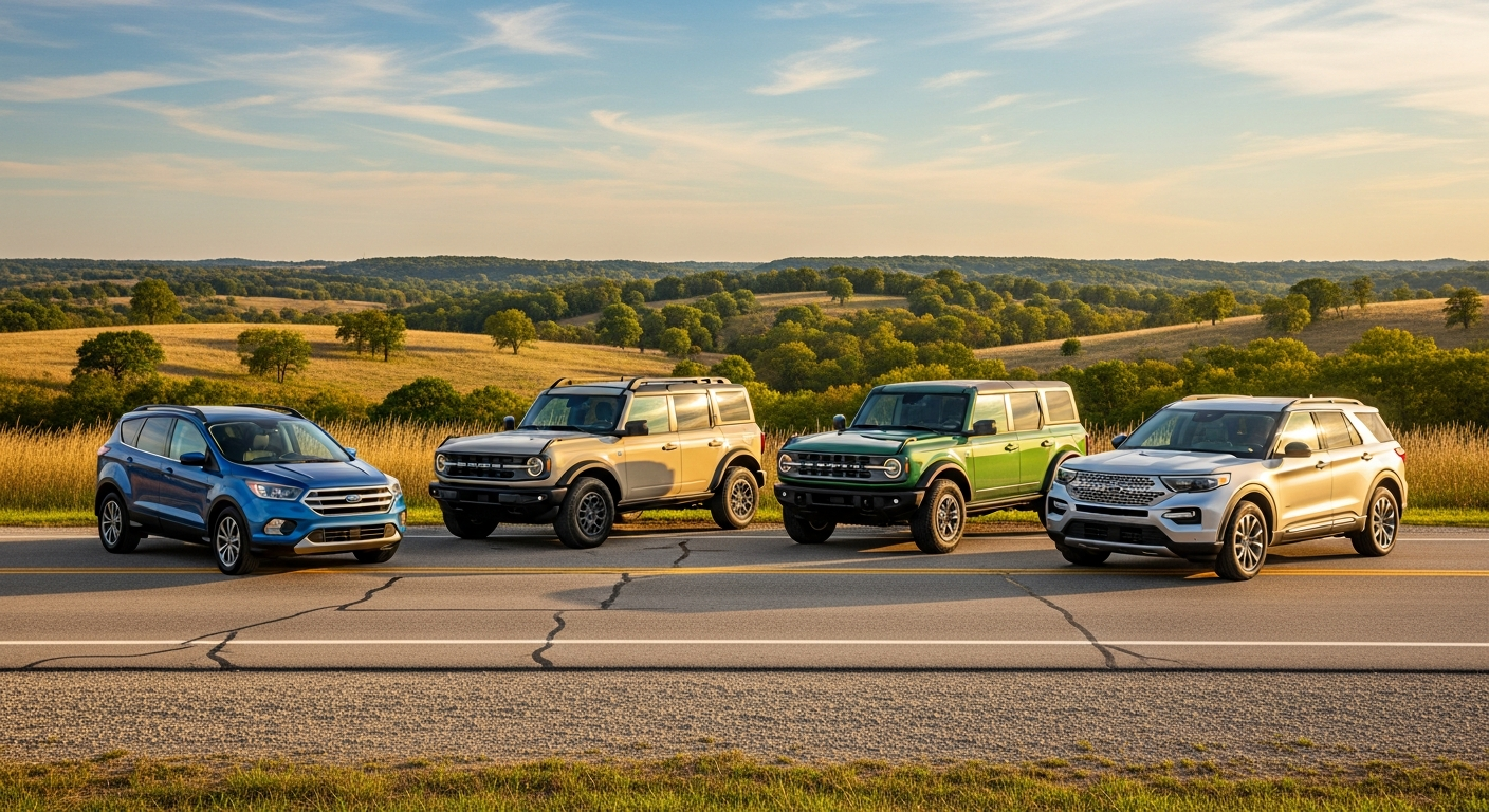 Which Ford SUV Is Best for Kansas City Area Families: Escape, Bronco Sport, Bronco, or Explorer?